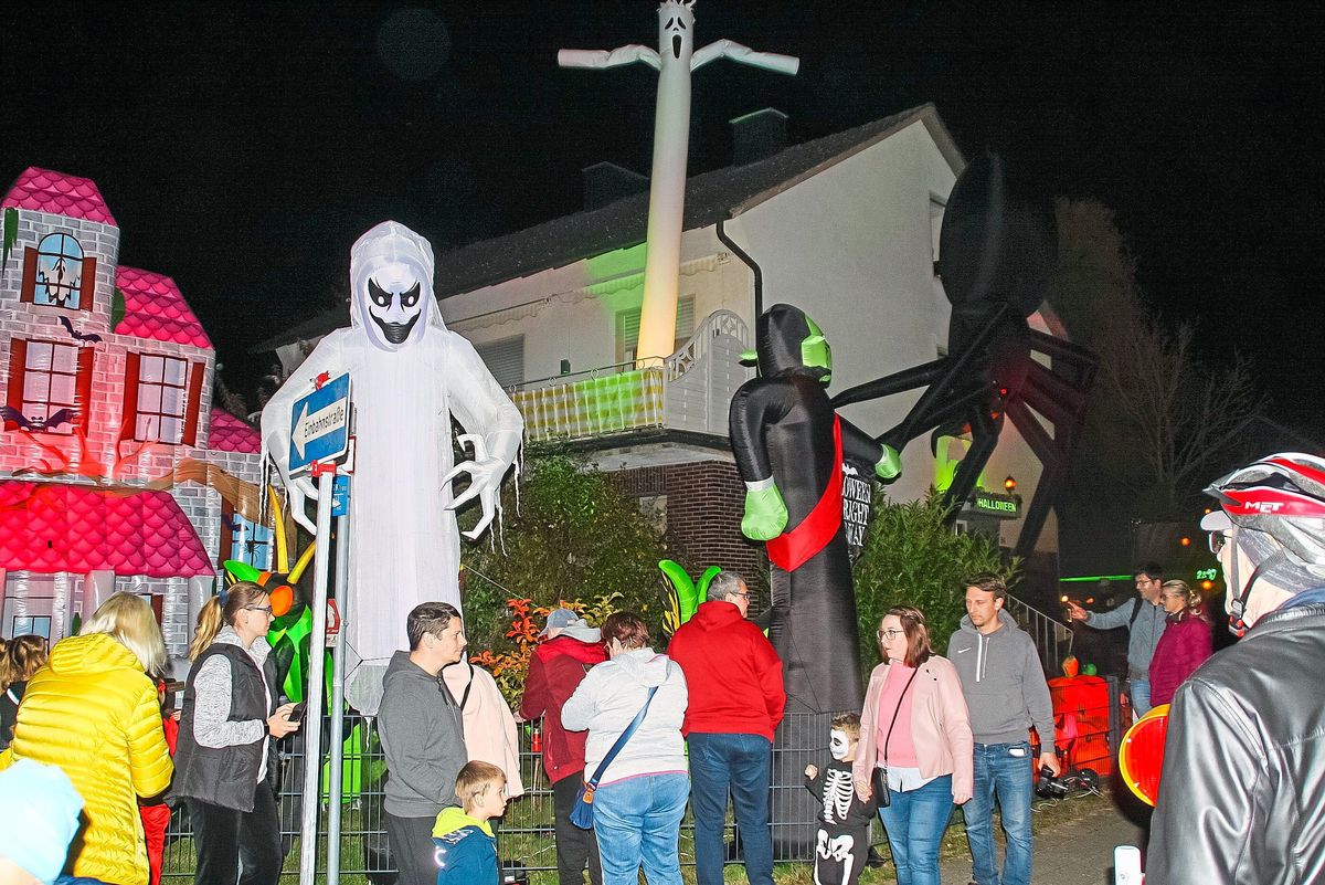 Gruseln können sich Lippstädter bei verschiedenen Halloween-Aktionen, wie hier beim 