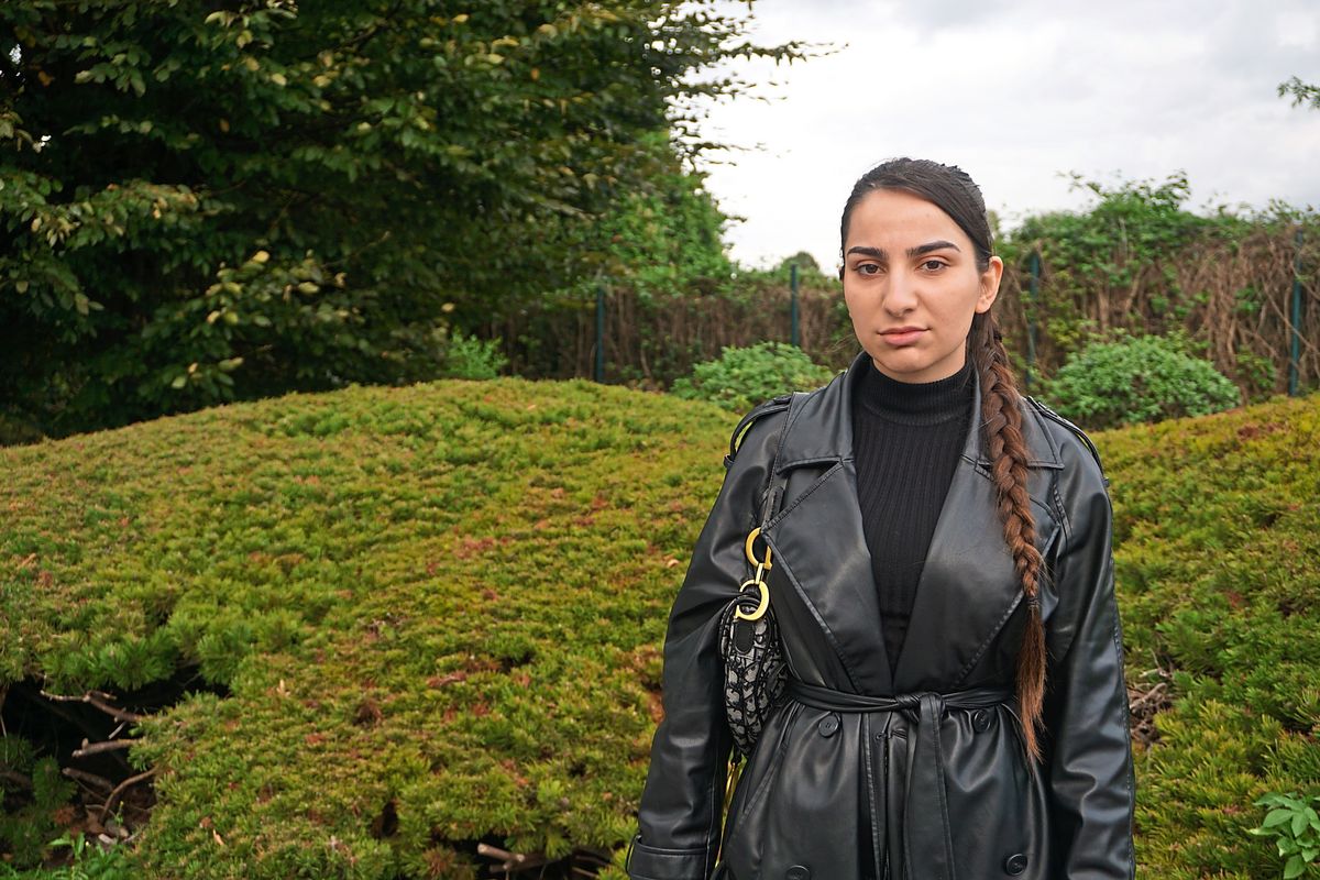 Die junge Syrerin Mariam Morad (Bild) wird vorerst doch nicht abgeschoben. Das verkündete Bürgermeister Arne Moritz beim Volksbank-Wirtschaftsforum am Abend im Stadttheater. Foto: Cegelski