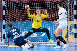 Die deutschen Handballerinnen haben das EM-Spiel gegen Norwegen verloren. - Foto: Marco Wolf/wolf-sportfoto/dpa