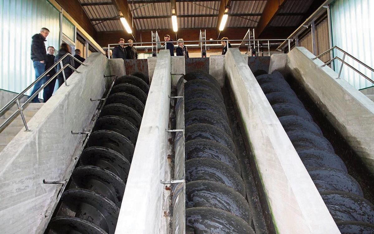 Zwei der drei „Schnecken“ im Abwasserwerk müssen saniert oder ausgetauscht werden. Archivfoto: Lüke