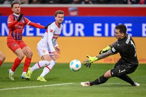 Maximilian Mittelstädt ist Torschütze für den VfB in Heidenheim. - Foto: Harry Langer/dpa