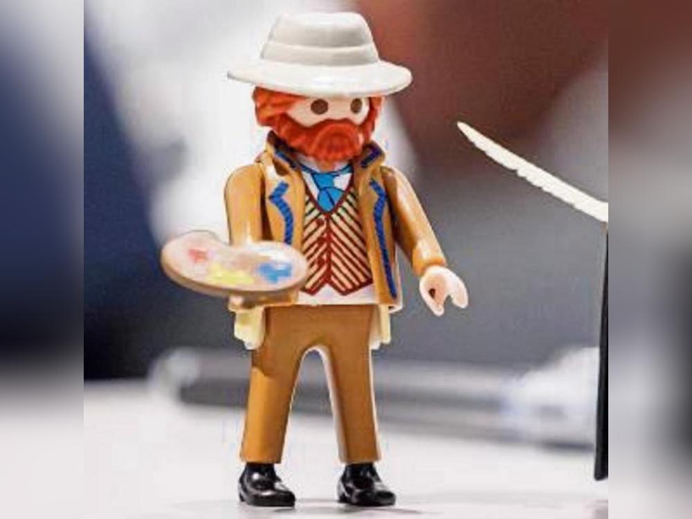 Einer der größten Maler aller Zeiten: Vincent van Gogh als Playmobil-Figur. Foto: dpa