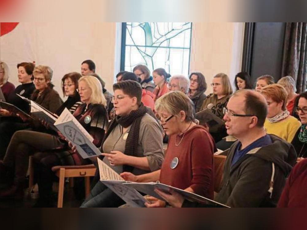 Das Projekt „Meine Seele, sing!“ in der Anröchter Auferstehungskirche wurde gut angenommen. Foto: Kabuth