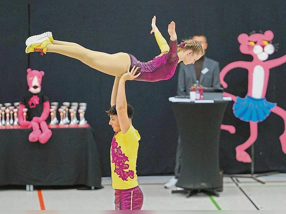 Die Pink Panthers (hier mit Sayen Hecken und Max Dudos) vom LTV Lippstadt richten das erste Nord-Cup-Ranglistenturnier der Saison aus.