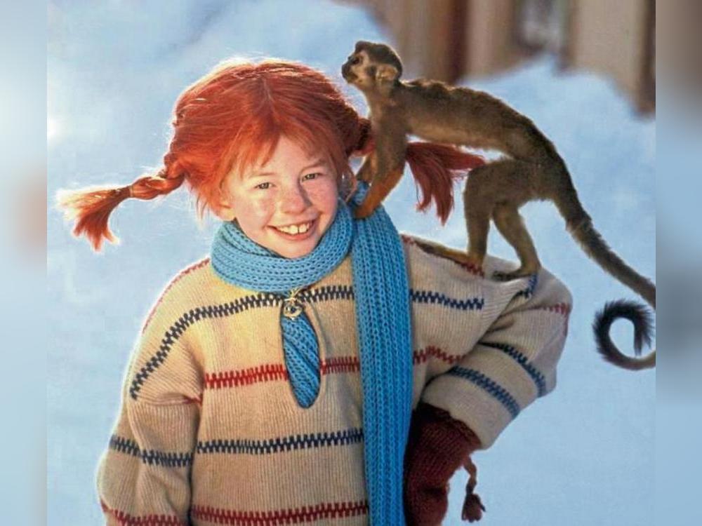 Frech, stark und abenteuerlustig: Pippi Langstrumpf steht im Mittelpunkt der Familienausstellung im Rathaus. Foto: dpa