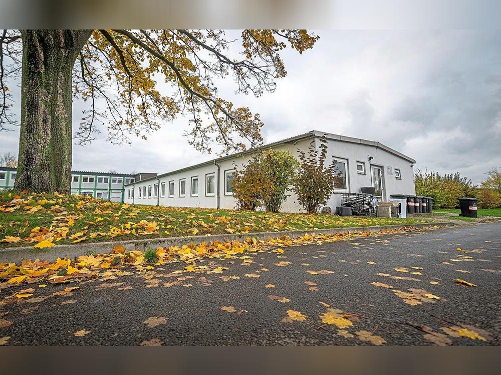 Die kommunale Unterkunft am Hagenbusch. Foto: Schröder