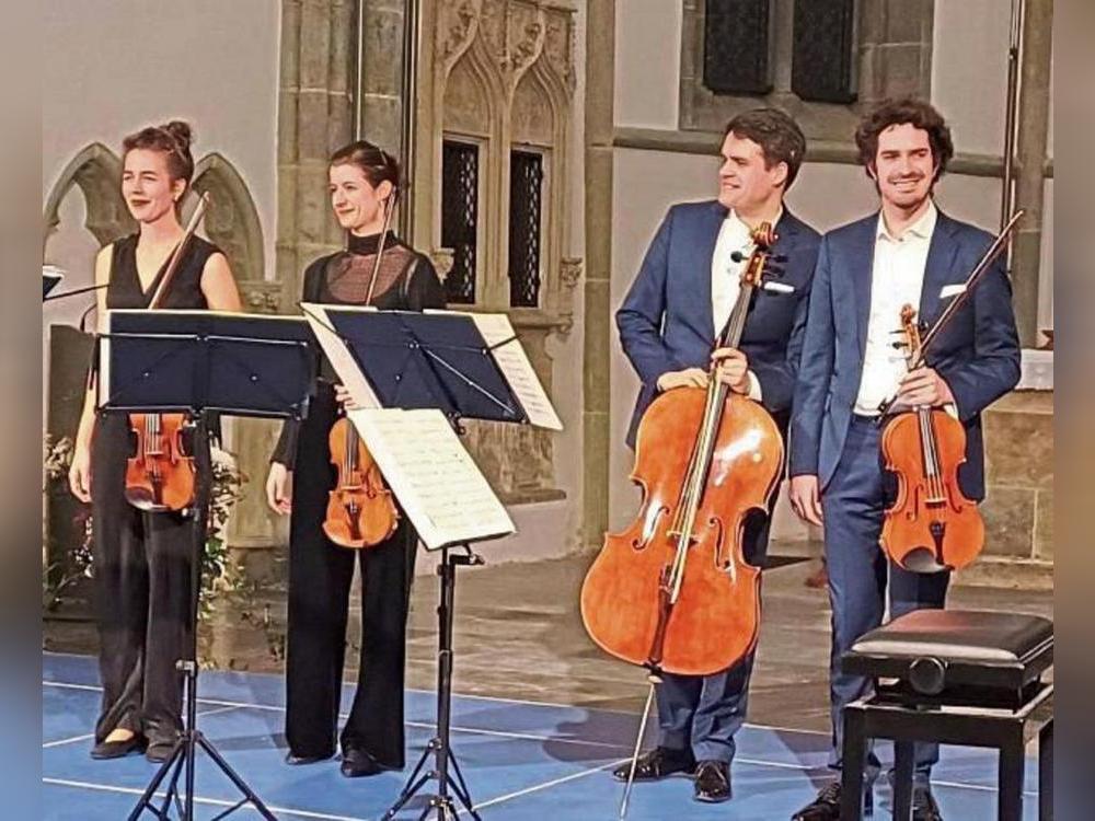 Das Aris Quartett begeisterte auch bei seinem zweiten Konzert in der Lippstädter Jakobikirche. Foto: Boronowsky