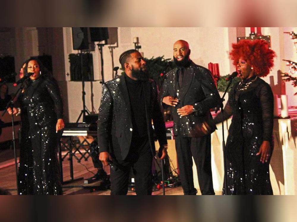 Die New York Gospel Stars wurden vom Publikum ordentlich gefeiert. Foto: Wissing