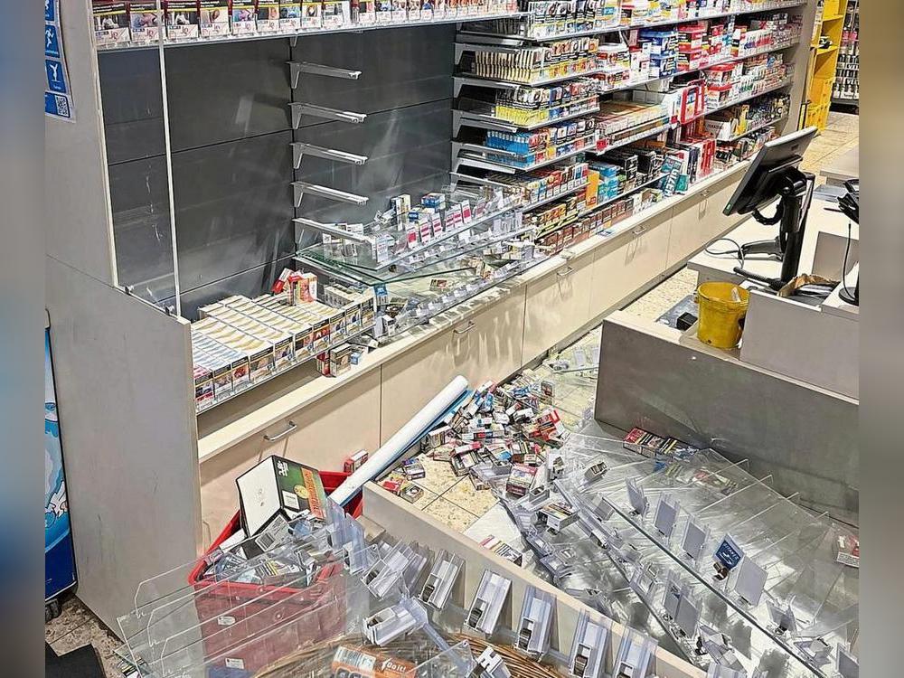 Im September brach die Bande in einen Supermarkt in Bad Waldliesborn ein. Foto: Polizei