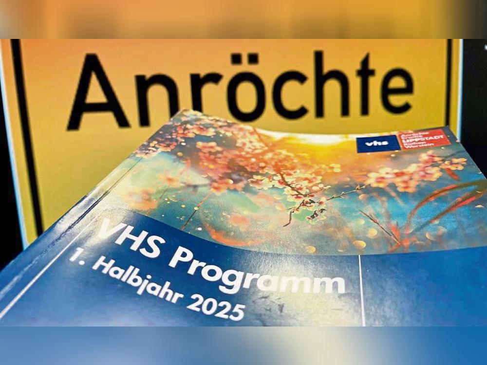 Die Volkshochschule Lippstadt ist mit einem vielseitigen Programm im ersten Semester 2025 auch wieder in Anröchte vertreten. Foto: Dietz