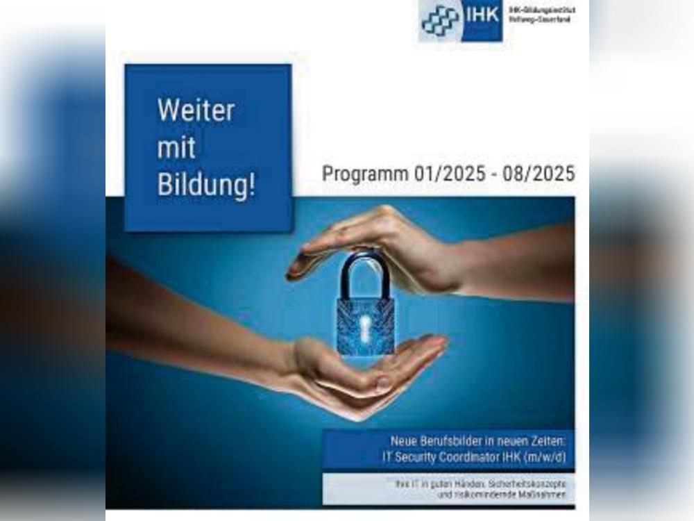 Das Programm des IHK-Bildungsinstituts fürs erste Halbjahr 2025 liegt vor.