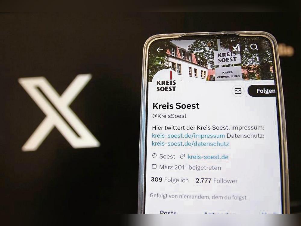 Der Kreis Soest lässt sein X-Profil gegen Ende des Monats auslaufen. Foto: Puls