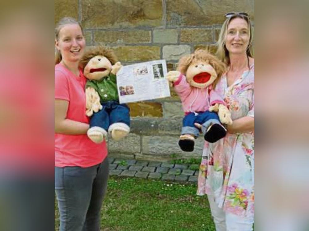 Engagiert für Kinder: die Koordinatorinnen Janine Jacobi (l.) und Silvia Kampmann.