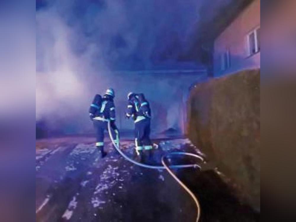 Das Feuer wurde schnell gelöscht. Foto: Feuerwehr Rüthen