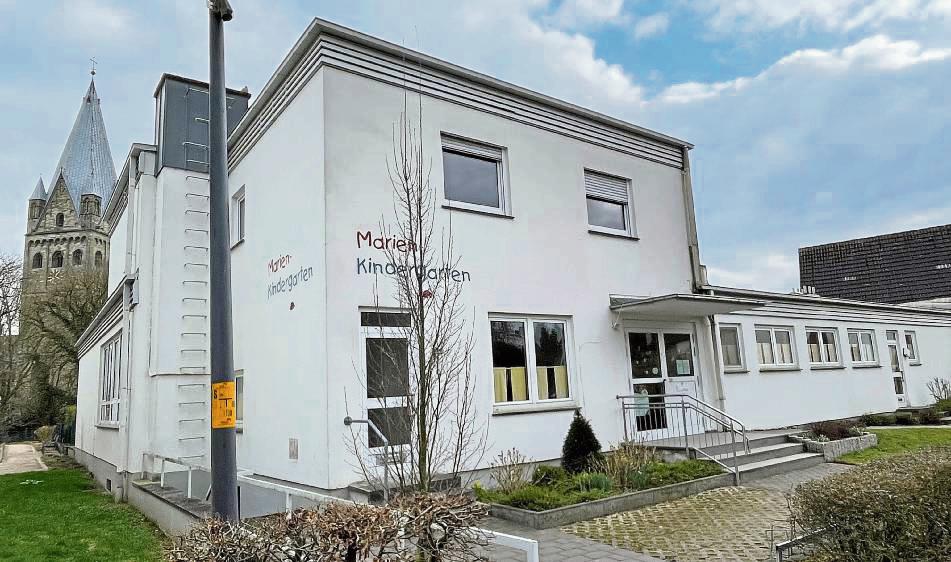 Am Marien-Kindergarten in Erwitte sollen 35 zusätzliche Plätze entstehen. Foto: Rückert