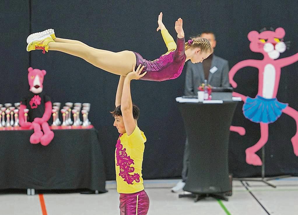 Die Pink Panthers (hier mit Sayen Hecken und Max Dudos) vom LTV Lippstadt richten das erste Nord-Cup-Ranglistenturnier der Saison aus.