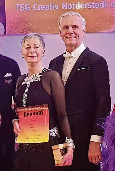 Freuten sich über zwei Finalplätze beim Traditionsturnier in Norderstedt: Paul Ladinski und Doris Büker.