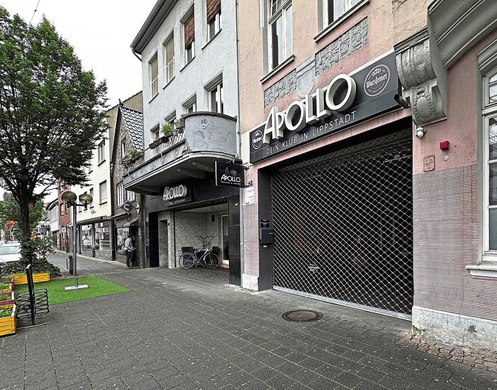 Der Apollo-Klub an der Lippstädter Kahlenstraße ist seit Juni geschlossen: Derzeit wird darüber diskutiert, ob in den Räumen ein Kulturzentrum entstehen kann. Archivfoto: Cegelski