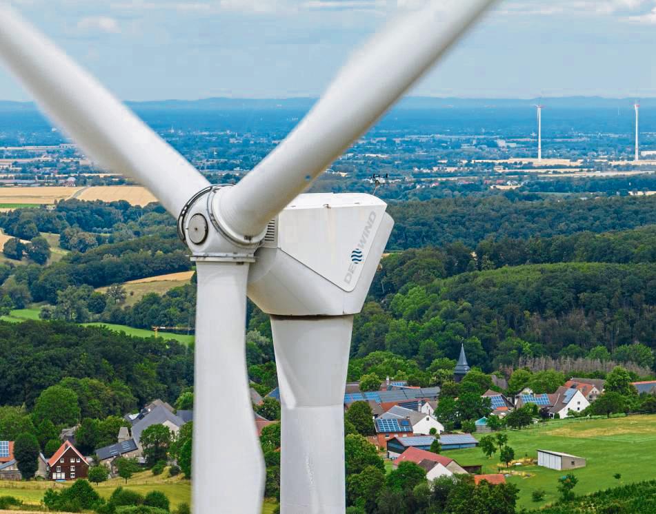 Von den Erträgen der Windkraft sollen auch die Anröchter profitieren. Eine Bürgerstiftung bringt die Gemeinde Anröchte derzeit auf den Weg. Foto: Eickhoff