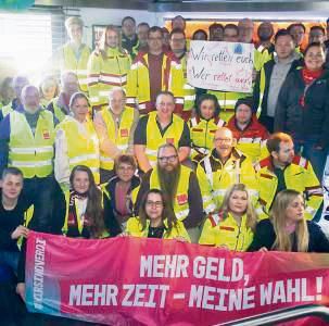 Verdi ruft in unterschiedlichen Bereichen zum Streik im öffentlichen Dienst auf.