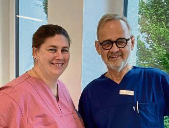 Jaqueline Josephs-Treutmann und Prof. Dr. Joachim Volz freuen sich auf den Abend.