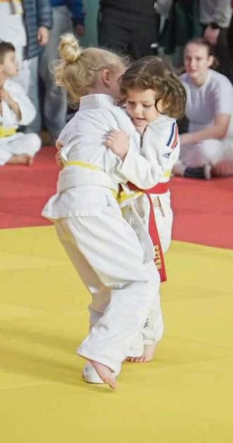 Für große Begeisterung sorgten, wie hier Magdalena Poshyvailo, die jüngsten Starter beim Turnier der BSG Benninghausen in der U9-Klasse.