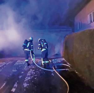 Das Feuer wurde schnell gelöscht. Foto: Feuerwehr Rüthen