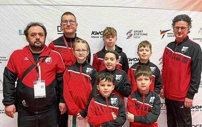 Beim Lippepokal in Hamm durften sich auch die Taekwondo-Sportler des TV Kallenhardt über einige Medaillen freuen.