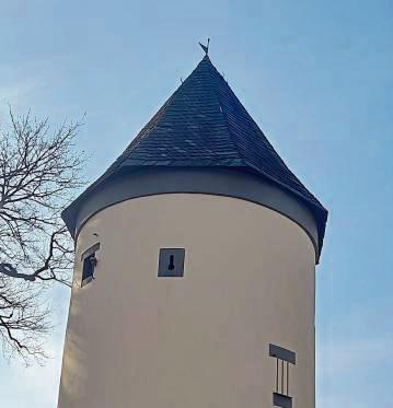 Der alte Trafoturm soll umgebaut werden.