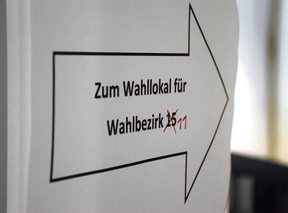 127 Geseker aus der Kernstadt müssen bei der Kommunalwahl im September an einem anderen Ort wählen. Symbolfoto: Kossack