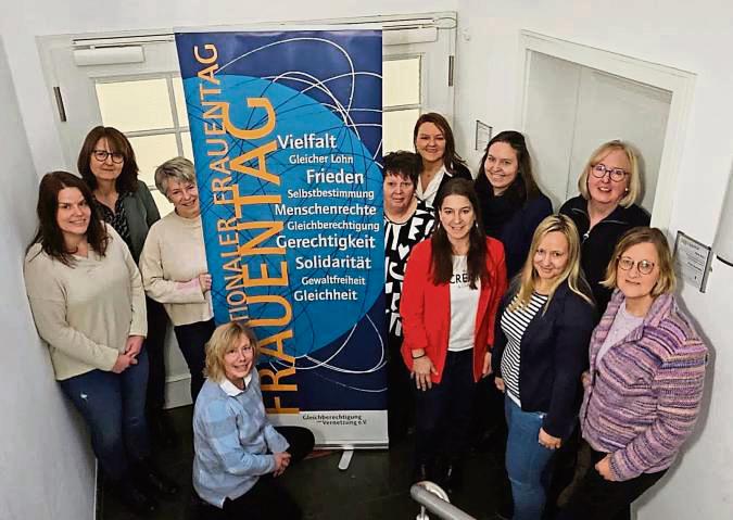 Die Gleichstellungsbeauftragten im Kreis Soest freuen sich auf viele Besucher zum Internationalen Frauentag.