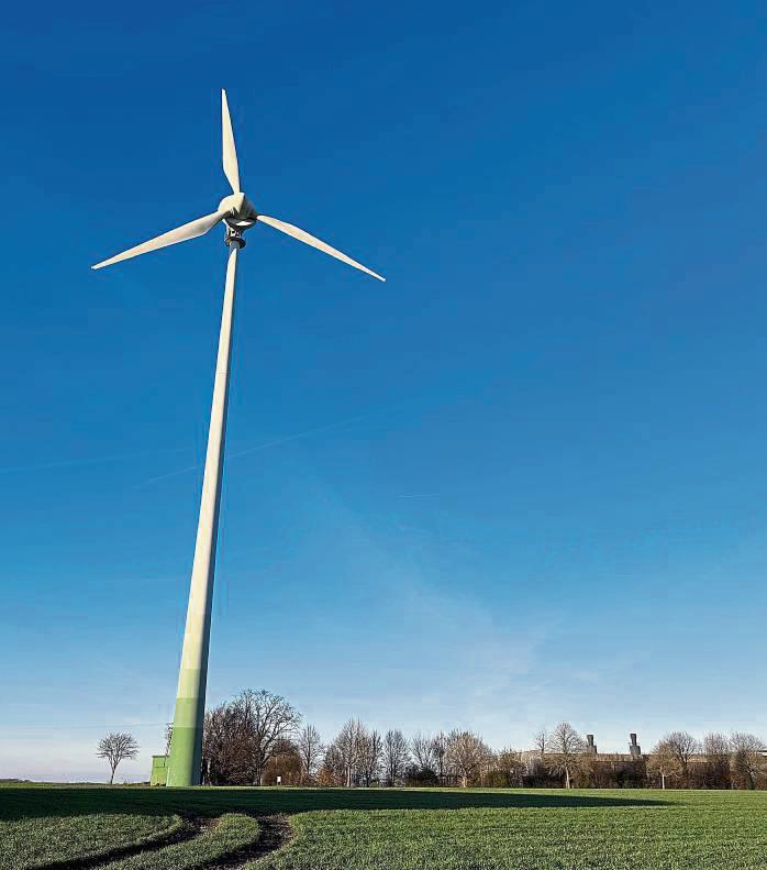 Bald drehen sich zwei neue Windräder bei den Meister Werken. Anwohner in Meiste und Kneblinghausen sollen finanziell an ihnen beteiligt werden. Foto: Bsdurek