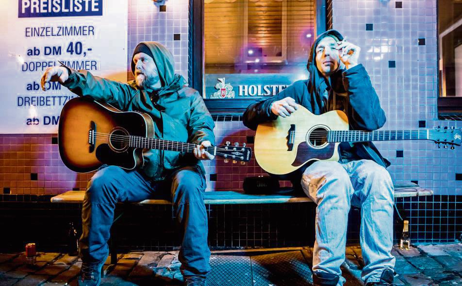 Tex Brasket (l.) und Lucas Uecker sind Teluxe. Foto: Schliephake