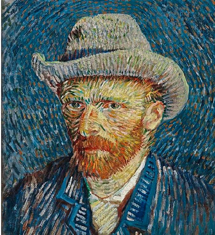 Ein unruhiger Geist: Vincent van Gogh malte etliche Selbstbildnisse. Dieses entstand im Winter 1887/1888. Foto: dpa