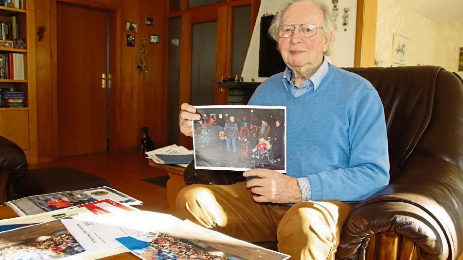 Wilhelm von Garrel organisiert seit Jahrzehnten die St.-Martinsfeste. Foto: Meschede