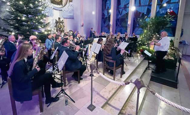 Sehr gut besucht war das Mitsingkonzert in St. Antonius.