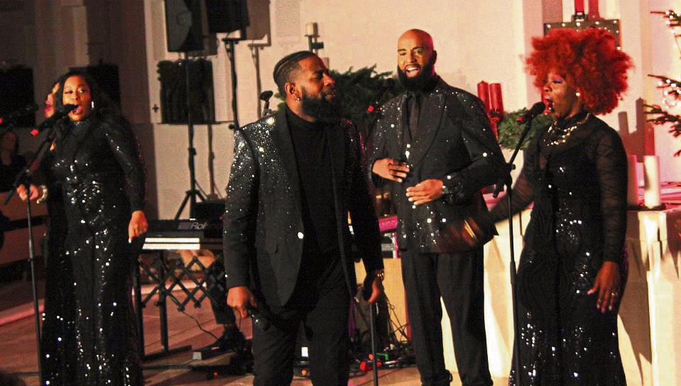 Die New York Gospel Stars wurden vom Publikum ordentlich gefeiert. Foto: Wissing