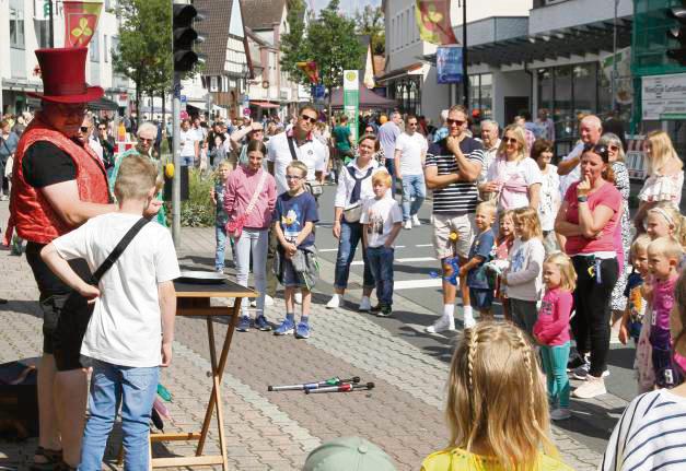 Viele Attraktionen unterhielten die Besucher. Foto: Büttner