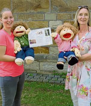 Engagiert für Kinder: die Koordinatorinnen Janine Jacobi (l.) und Silvia Kampmann.