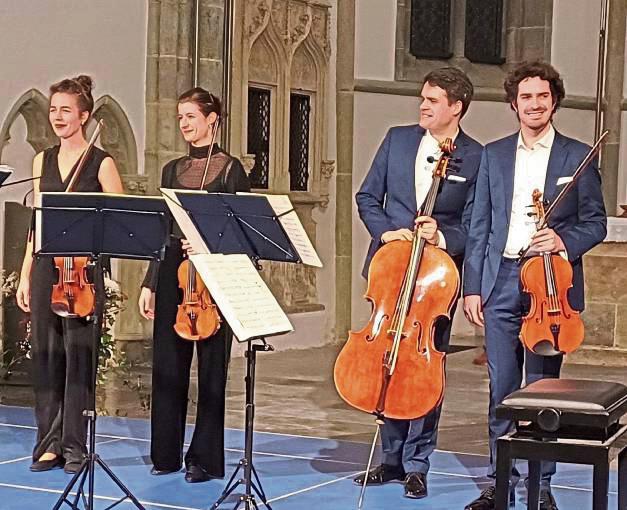 Das Aris Quartett begeisterte auch bei seinem zweiten Konzert in der Lippstädter Jakobikirche. Foto: Boronowsky