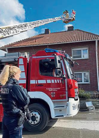 Im Heroldweg brannte es im Keller. Foto: Rückert