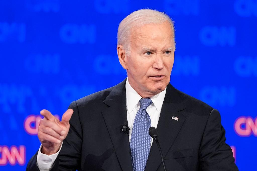 US-Präsident Joe Biden hat bei der TV-Debatte gegen seinen Kontrahenten Donald Trump keine gute Figur gemacht. - Foto: Gerald Herbert/AP