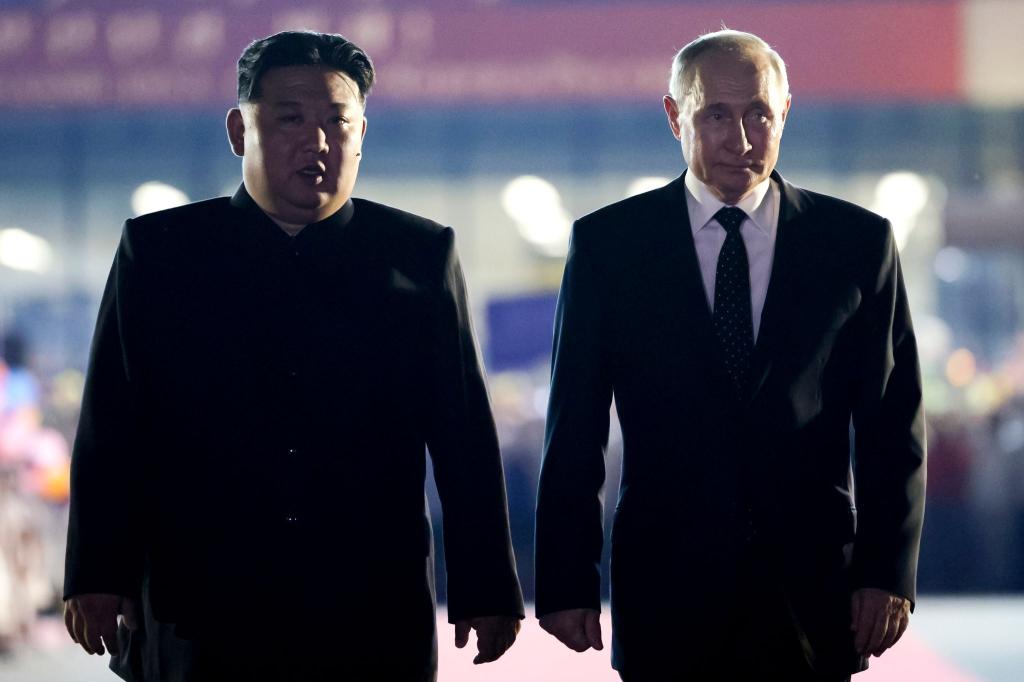 Seite an Seite: Kim und Putin (Archivbild) - Foto: Gavriil Grigorov/Pool Sputnik Kremlin/AP/dpa