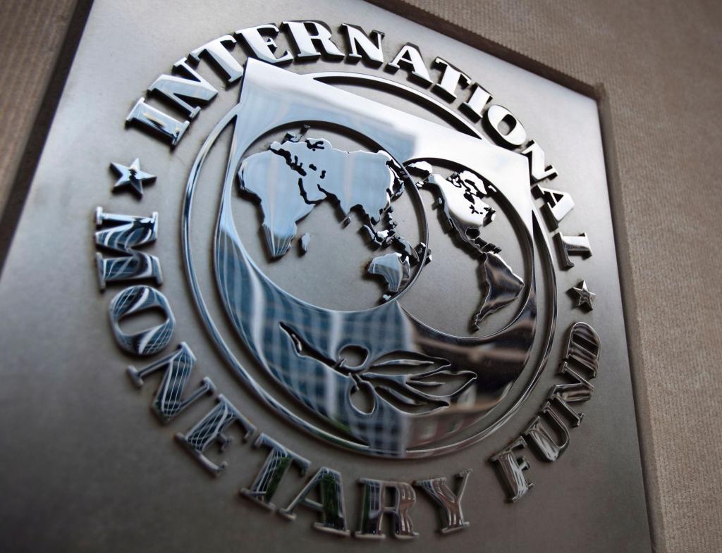 Logo des Internationalen Währungsfonds (IWF) (Symbolbild) - Foto: Jim Lo Scalzo/EPA/dpa