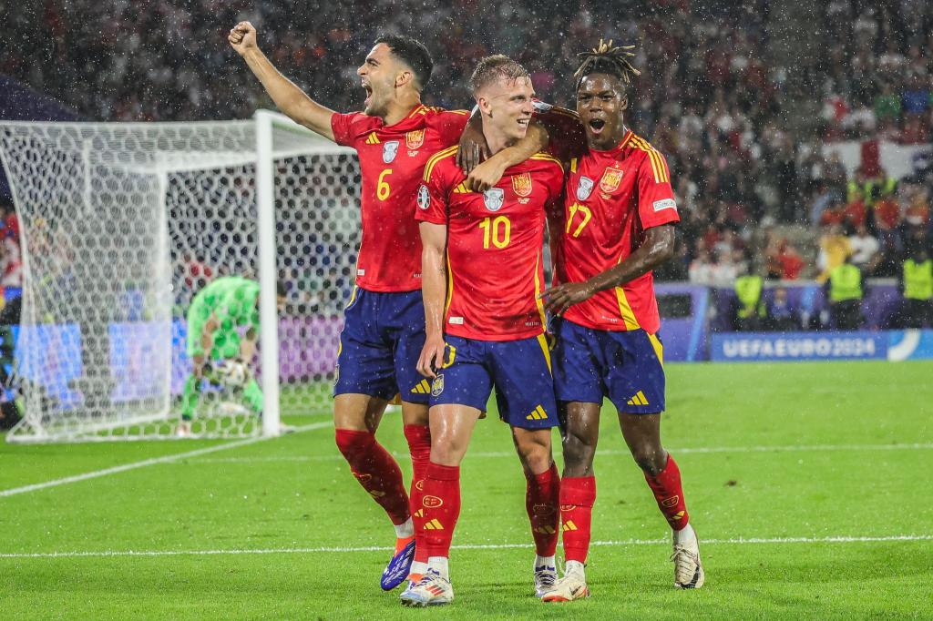 Jubelt Spanien auch gegen Deutschland? - Foto: Rolf Vennenbernd/dpa