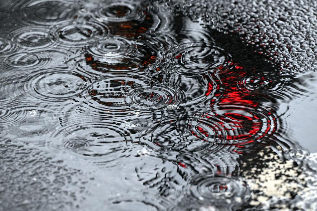 Am Wochenende wird es wieder nass. - Foto: Federico Gambarini/dpa
