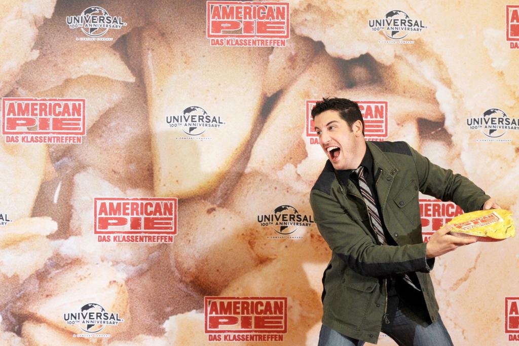 Immer für einen Apfelkuchen zu haben: Schauspieler Jason Biggs aus «American Pie» - Foto: picture alliance / dpa