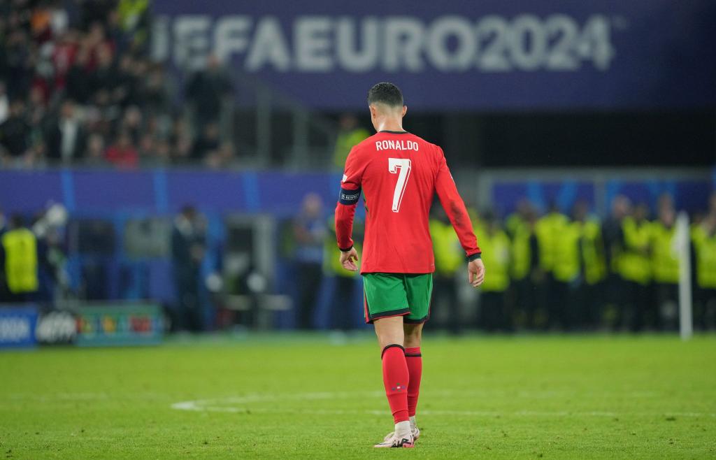Bei der EM 2028 wird Cristiano Ronaldo nicht mehr dabei sein. - Foto: Sören Stache/dpa
