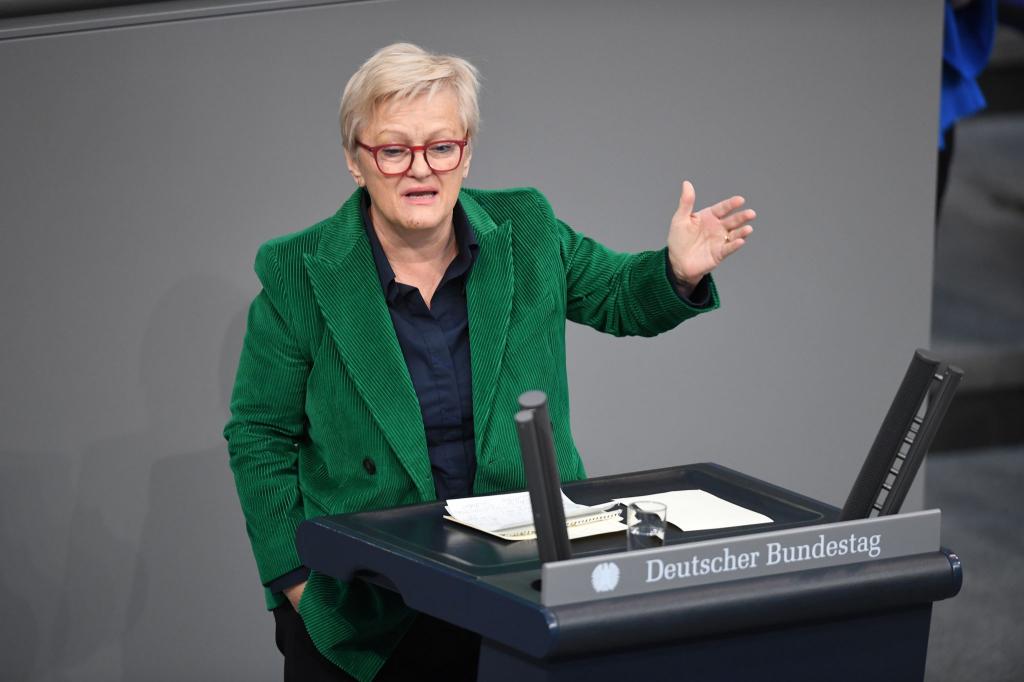 Renate Künast ist seit 2002 Mitglied des Bundestags. (Archivbild) - Foto: Marco Rauch/dpa