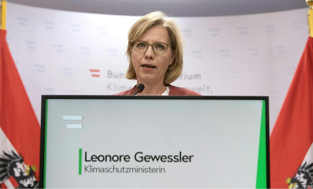 Österreichs Energieministerin Leonore Gewessler (Grüne) dringt auf Änderungen beimm Gasimport (Foton Archiv) - Foto: Alex Halada/APA/dpa